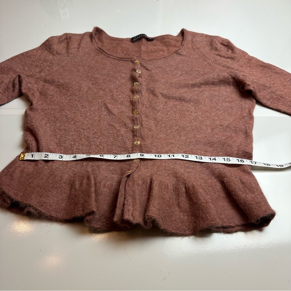 Peruvian Connection Mauve Button-Down Shirt - image 8